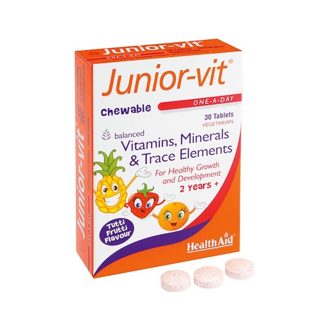 JUNIORVIT BLISTER 30 TAVOLETTE MASTICABILI