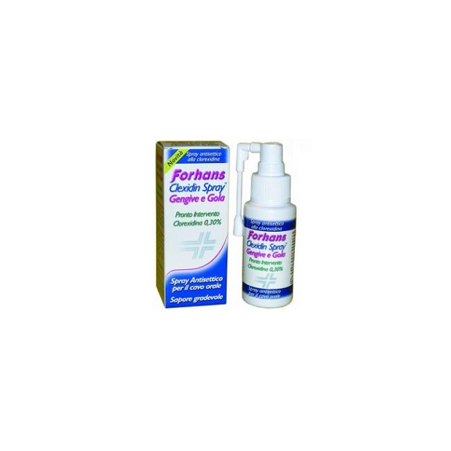 COLLUTORIO SPRAY CON CLOREXIDINA FORHANS CLEXIDIN 50ML