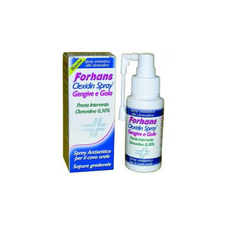 COLLUTORIO SPRAY CON CLOREXIDINA FORHANS CLEXIDIN 50ML