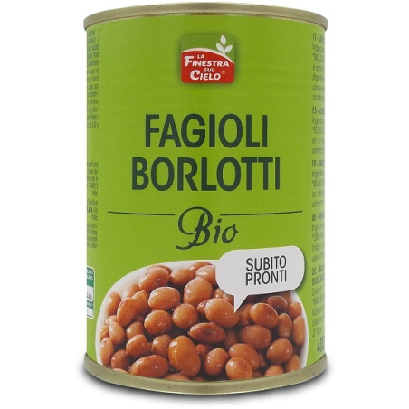 FAGIOLI BORLOTTI PRONTI BIO