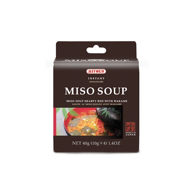 MITOKU ZUPPA DI MISO ISTANTANEA ALLE ALGHE 4 BUSTINE DA 10 G L'UNA