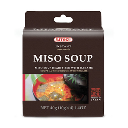 MITOKU ZUPPA DI MISO ISTANTANEA ALLE ALGHE 4 BUSTINE DA 10 G L'UNA