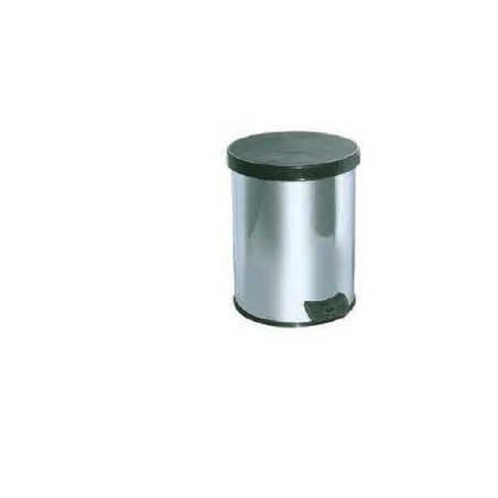 BIDONE PORTA RIFIUTI INOX