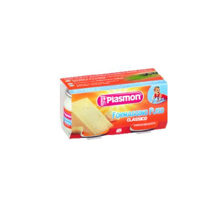 PLASMON OMOGENEIZZATO FORMAGGINO 80 G X 2 PEZZI