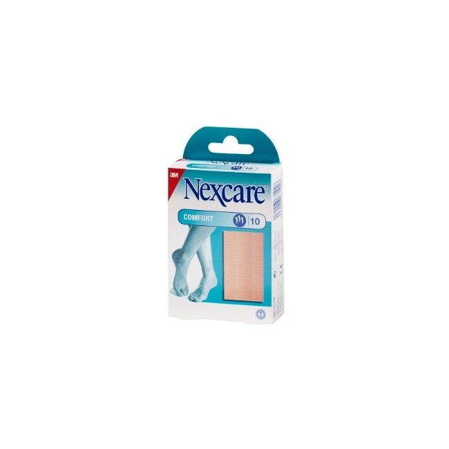 CEROTTO NEXCARE COMFORT IN STRISCIA 6X10CM 10 PEZZI