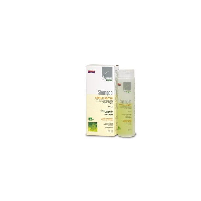 MAX HAIR VEGETAL SHAMPOO CAPELLI SECCHI 200 ML