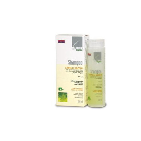 MAX HAIR VEGETAL SHAMPOO CAPELLI SECCHI 200 ML