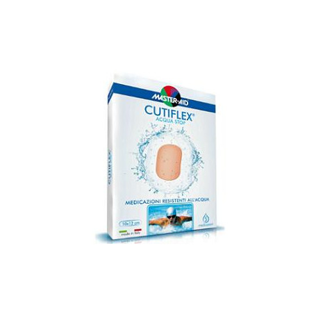 MEDICAZIONE ADESIVA IMPERMEABILE TRASPARENTE MASTER-AID CUTIFLEX 15X17 3 PEZZI