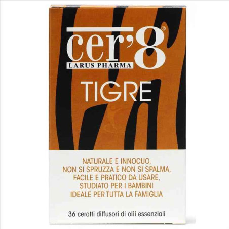 CER'8 TIGRE CUSCINETTO ADESIVO 36 PEZZI