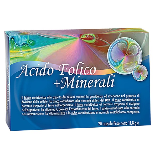 ACIDO FOLICO + MINERALI 20 CAPSULE