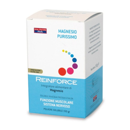 REINFORCE MAGNESIO PURISSIMO 150 GRAMMI DI POLVERE