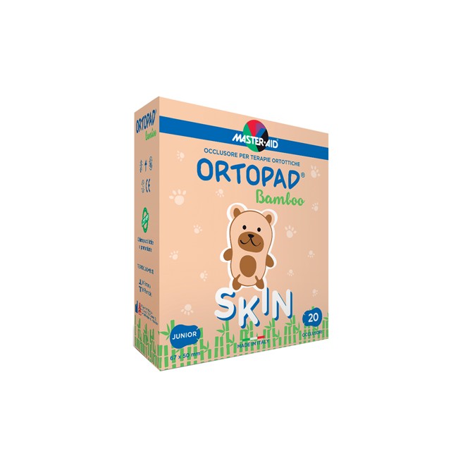 CEROTTO OCULARE PER ORTOTTICA ORTOPAD SKIN JUNIOR 20 PEZZI