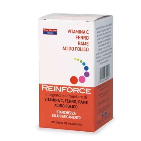 REINFORCE FERRO + VITAMINA C + RAME + ACIDO FOLICO