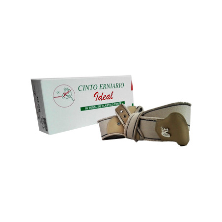 CINTO ERNIARIO IDEAL IN TESSUTO ELASTICO FORTE DESTRO GRIGIO FRANGIATO 105CM