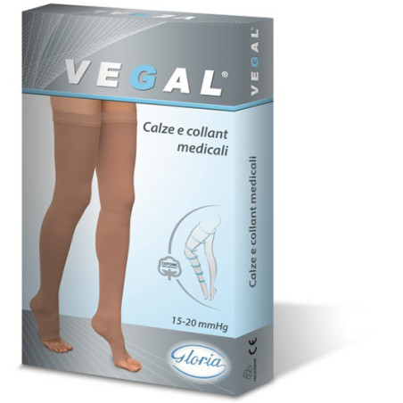 VEGAL CALZA C/COSC BEIGE M 1 PAIO