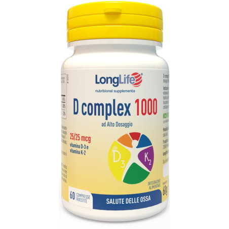 Longlife D Complex 1000 Integratore Alimentare 60 Compresse