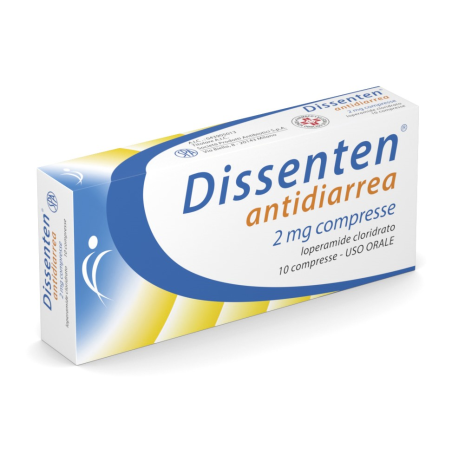 DISSENTEN ANTIDIARREA*10CPR2MG