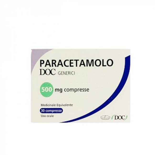 PARACETAMOLO DOC*30CPR 500MG