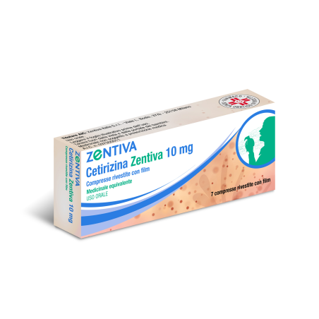 CETIRIZINA ZENT*7CPR RIV 10MG