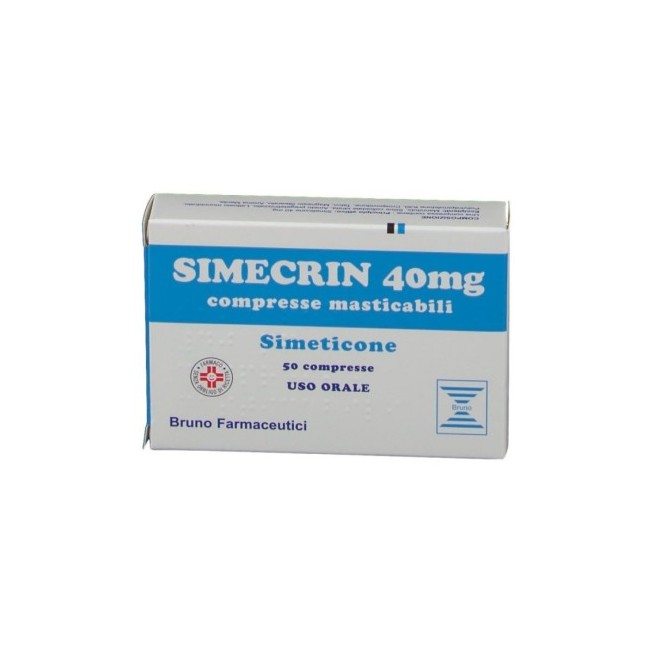 SIMECRIN*50CPR MAST 40MG