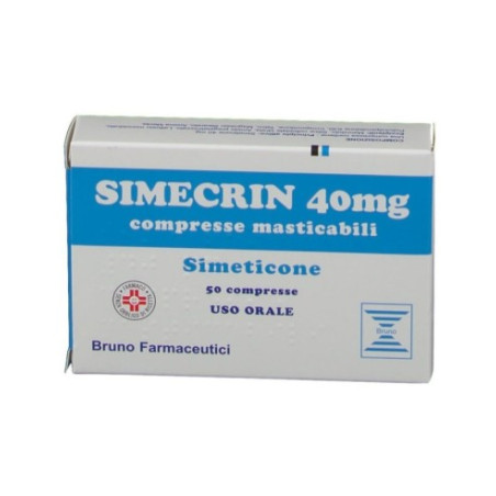 SIMECRIN*50CPR MAST 40MG