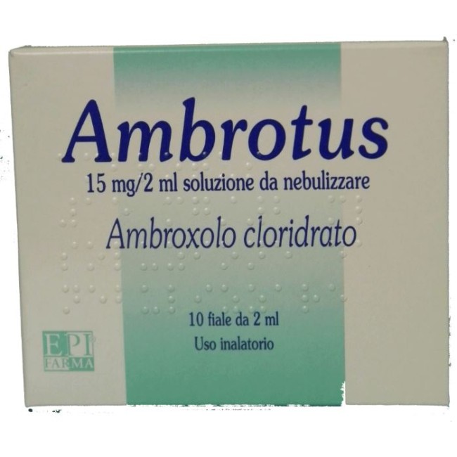 AMBROTUS*NEBUL 10F 15MG 2ML