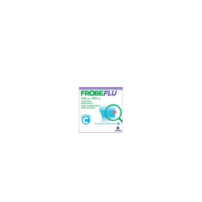 FROBEFLU*20CPR EFF 330MG+200MG