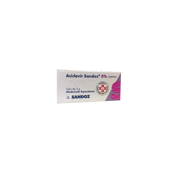 ACICLOVIR SAND*CREMA 3G 5%