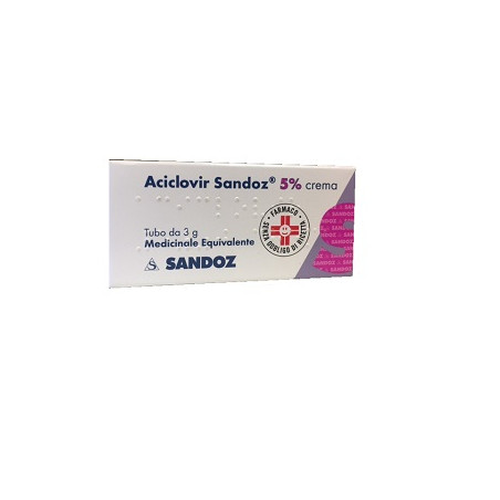 ACICLOVIR SAND*CREMA 3G 5%