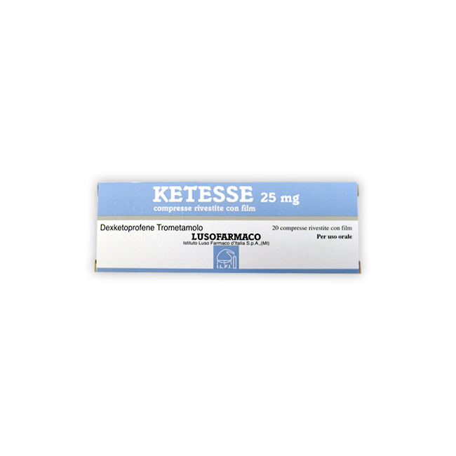 KETESSE*20CPR RIV 25MG