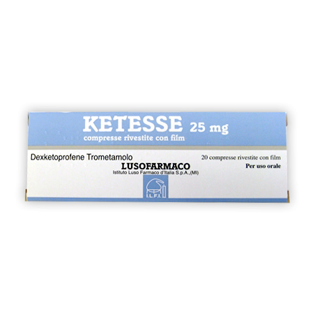 KETESSE*20CPR RIV 25MG