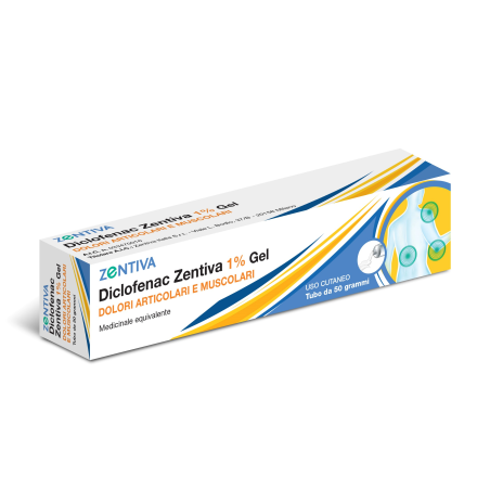 DICLOFENAC ZENTIVA*GEL 50G 1%