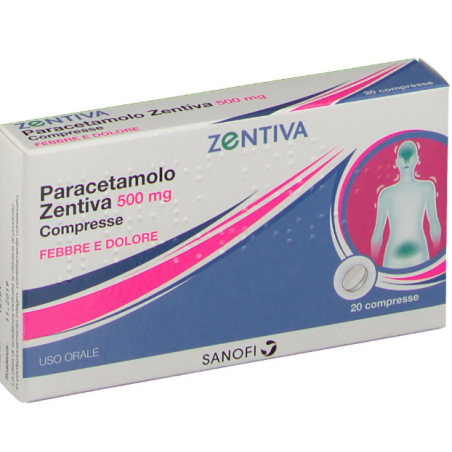 PARACETAMOLO ZEN*20CPR 500MG