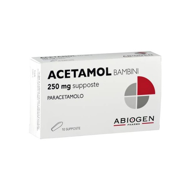 ACETAMOL*BB 10SUPP 250MG