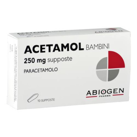 ACETAMOL*BB 10SUPP 250MG