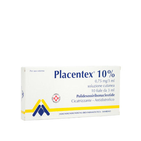 PLACENTEX*SOL CUT 10F 0,75MG