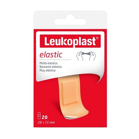 LEUKOPLAST ELASTIC 72X28 20 PEZZI