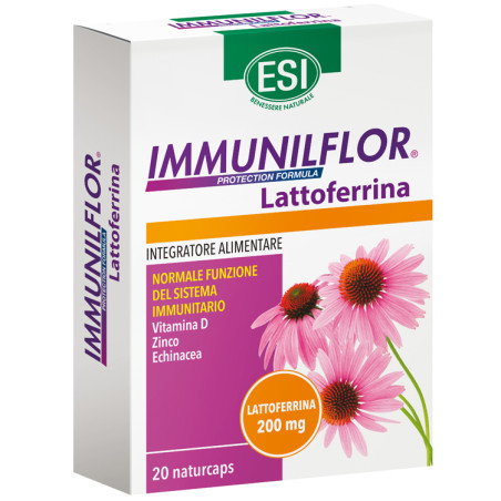 ESI IMMUNILFLOR LATTOFERRINA 20 NATURCAPS