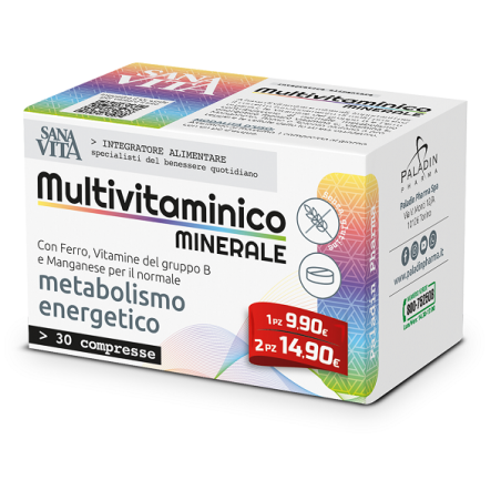 SANAVITA MULTIVITAMINICO MINERALE 30 COMPRESSE