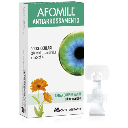 AFOMILL ANTIARROSSAMENTO SENZA CONSERVANTI 10 FIALE DA 0,5 ML