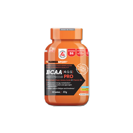 Named Bcaa 4:1:1 ExtremePro Integratore Alimentare 110 Compresse