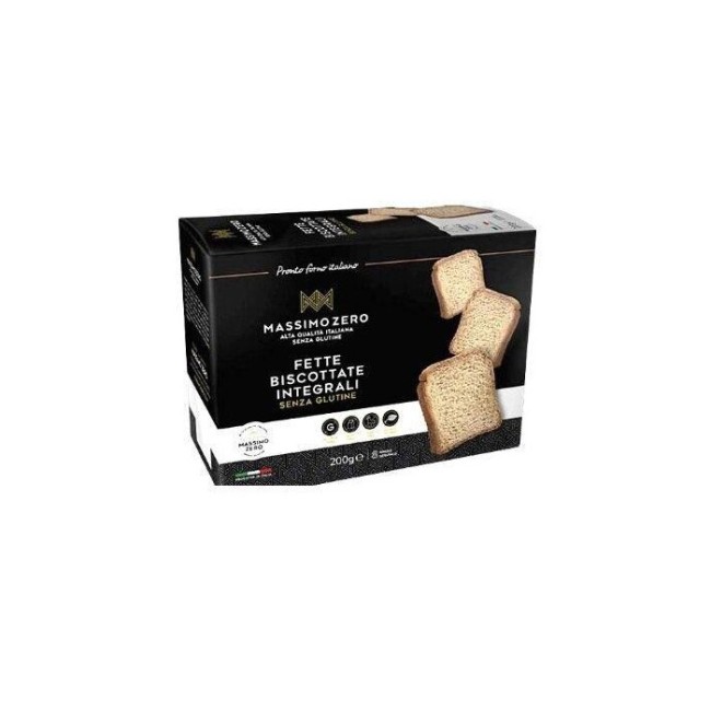 MASSIMO ZERO FETTE BISCOTTATE INTEGRALI 200 G