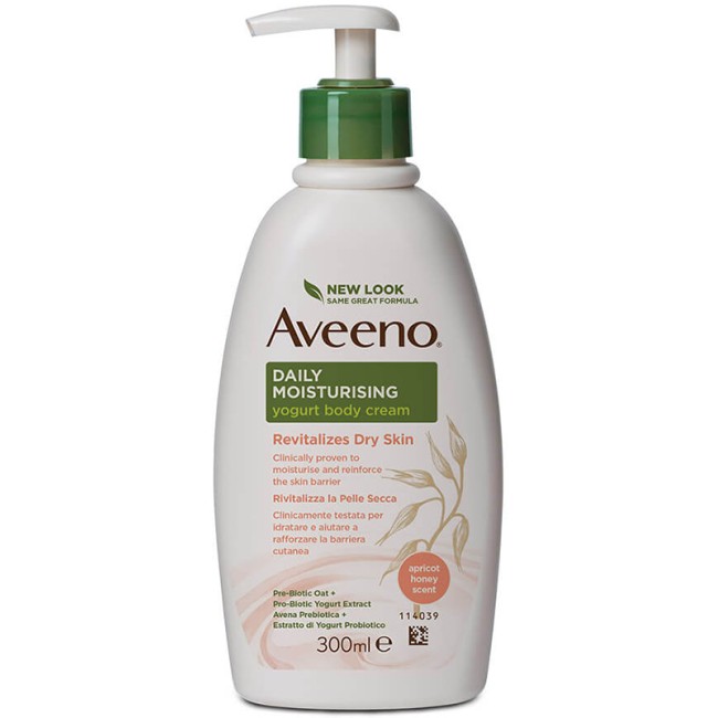 AVEENO CREMA CORPO YOGURT ALBICOCCA&MIELE 300 ML