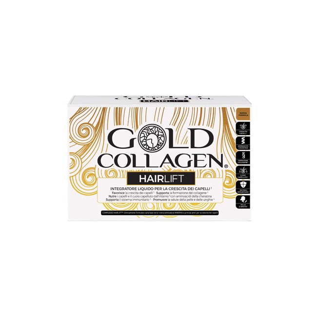 GOLD COLLAGEN HAIRLIFT 10 FLACONCINI DA 50 ML 