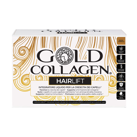 GOLD COLLAGEN HAIRLIFT 10 FLACONCINI DA 50 ML 