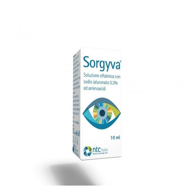 SORGYVA SOLUZIONE OFTALMICA CON HA 0,2% E AMMINOACIDI 10 ML