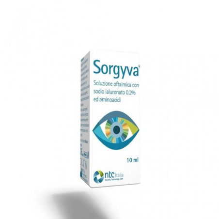 SORGYVA SOLUZIONE OFTALMICA CON HA 0,2% E AMMINOACIDI 10 ML