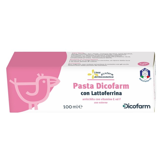 DICOFARM PASTA CON LATTOFERRINA PELLI DELICATE 100 ML