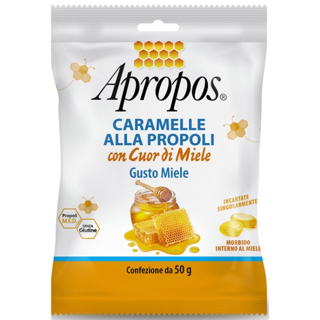 APROPOS CARAMELLE DURE MIELE CUOR DI MIELE 50 G