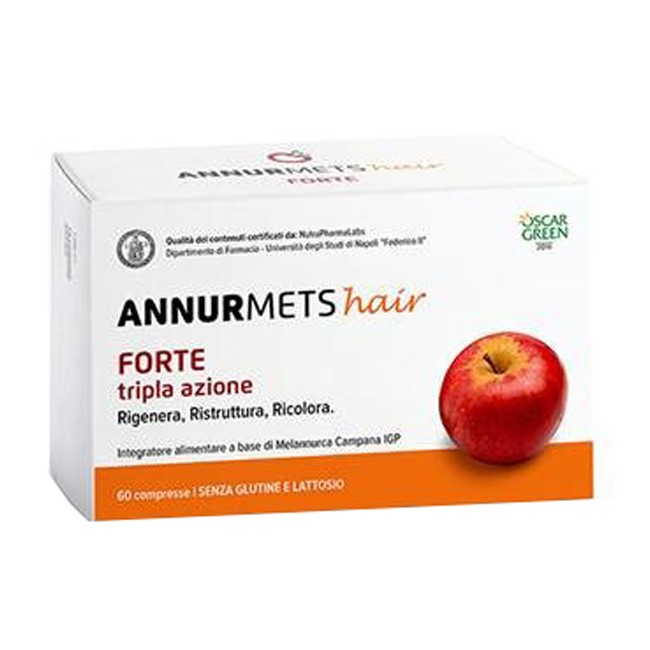 ANNURMETS HAIR FORTE TRIPLA AZIONE 60 COMPRESSE